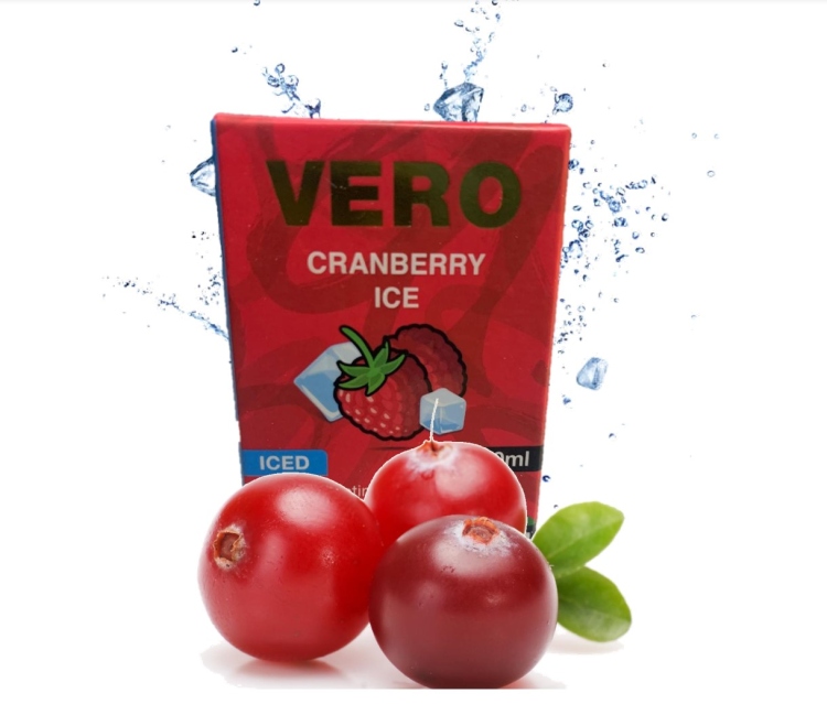 VERO  Cranberry Ice - SaltNic -  Vape Juice - 10ml - 20mg Nicotine 