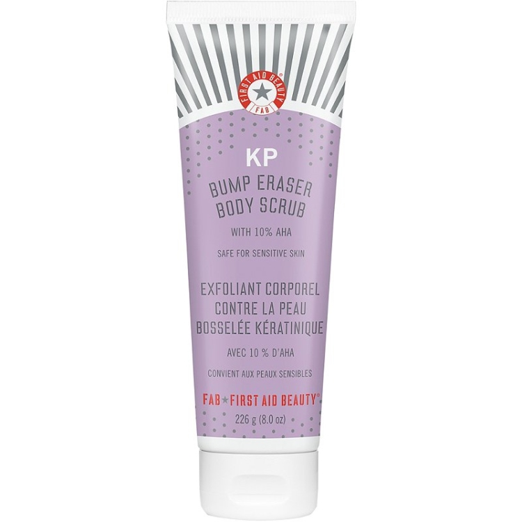 First Aid Beauty KP Bump Eraser Body Scrub with 10% AHA