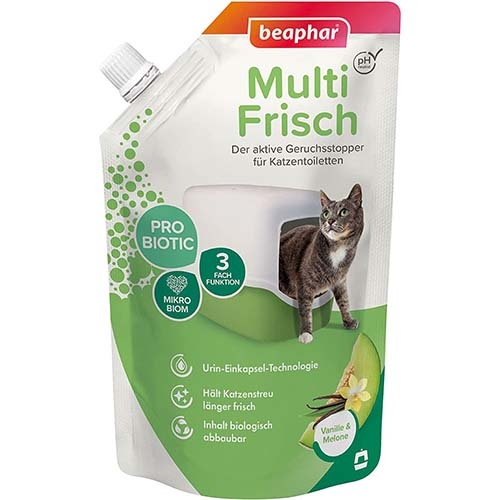 beaphar cat litter deodoriser vanilla&melon