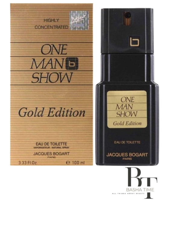 "عطر ONE MAN SHOW إصدار الذهبي 100 مللي بخاخ عطر نقي"