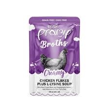  Pramy Broths – Creamy Chicken Flakes with L-Lysine Soup