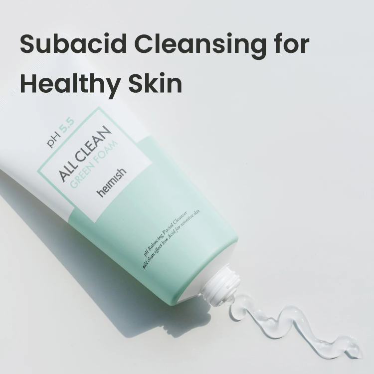Heimish All Clean Green Foam Cleanser غسول فوم رغوي من هايمش