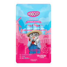 Moochie Cat Fairy Puree Tuna, Goat Milk & Strawberry