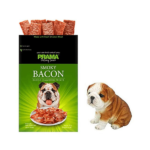 PRAMA Delicacy Smoky Bacon Dog Treats (70 Grams) Made with Fresh Chicken Meat