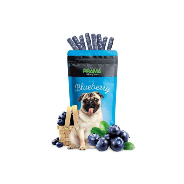 PRAMA Delicacy Blueberry Dog Treats (70 Grams) MADE WITH FRESH MEAT