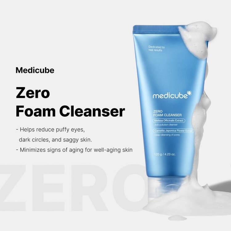 MEDICUBE ZERO FOAM CLEANSER غسول رغوي من ميديكيوب