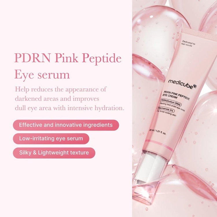 medicube - PDRN Pink Peptide Eye Cream كريم العيون بالببتايد 