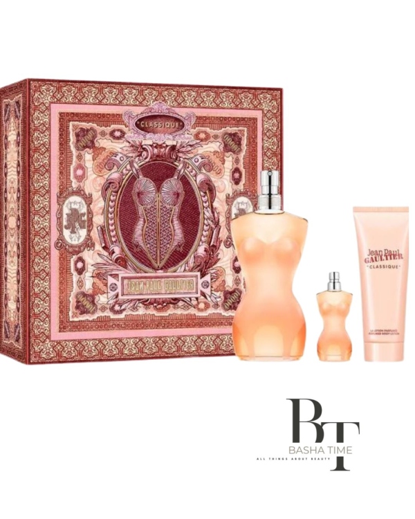 عطر جون بول جوتييه كلاسيك 100 مل + لوشن الجسم 75 مل إتش دي 22