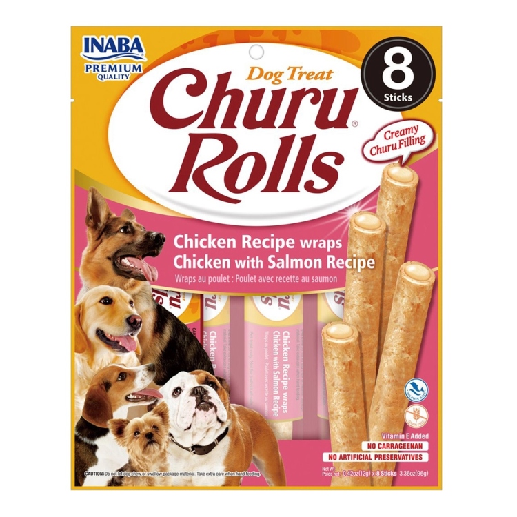 inaba churu rolls chicken recipe wraps - chicken with salmon recipe for dogs