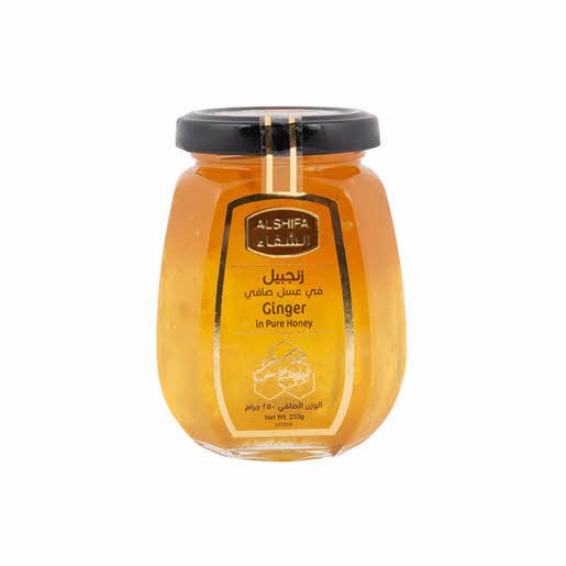السنبلة عسل بالزنجبيل250غ