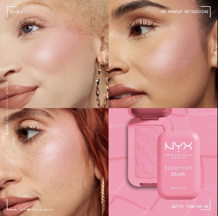 NYX Professional Makeup Buttermelt Powder Blush 