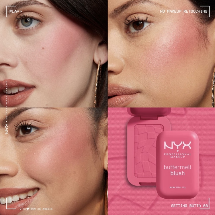 NYX Professional Makeup Buttermelt Powder Blush 
