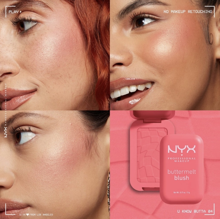 NYX Professional Makeup Buttermelt Powder Blush 