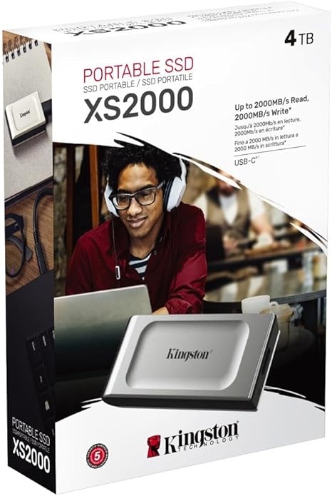KINGSTON XS2000 4TB SSD EXTERNAL POCKET