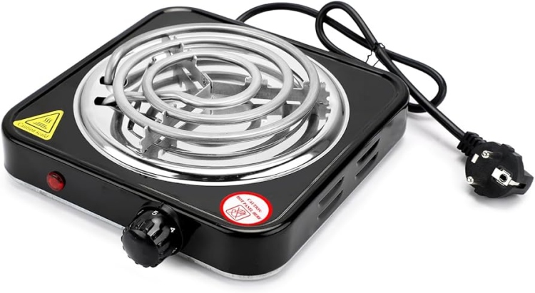 SAWA  - Electric Charcoal Burner - Flat Hot Plate - 1000 W