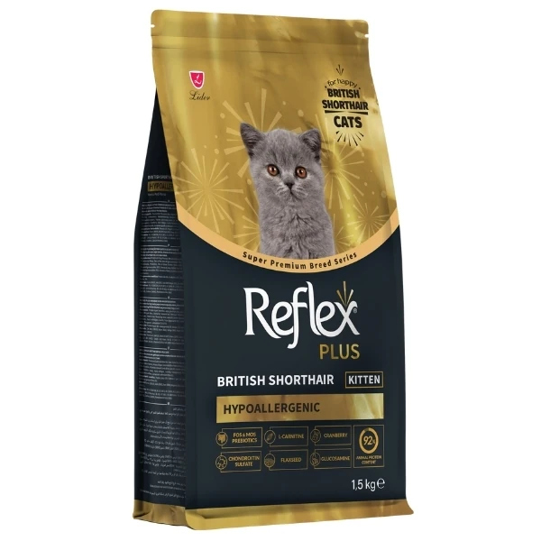 Reflex plus kitten british shorthair 