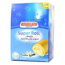 امريكانا سوبر رول فانيلا *6 حبة