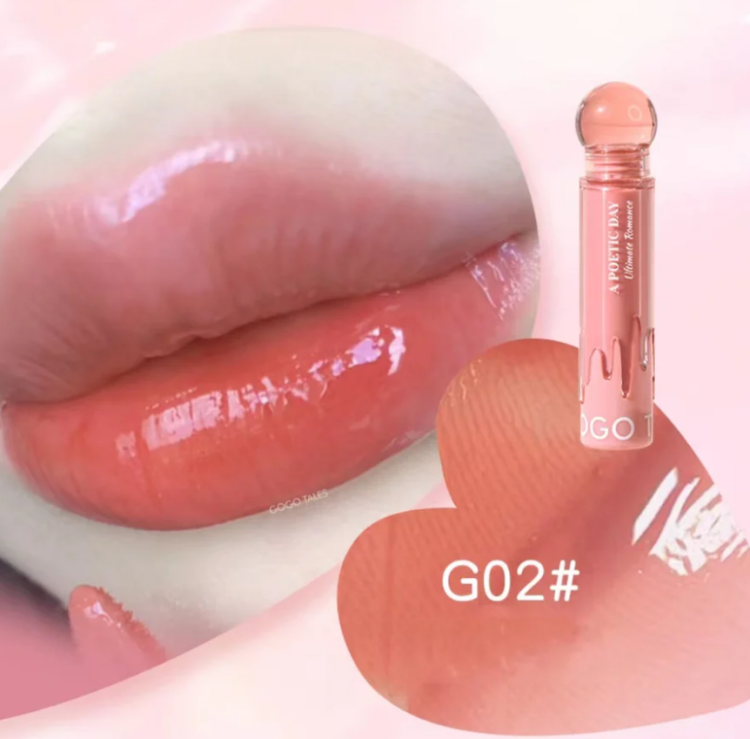 GOGO TALES, Pink Ball Lip Glaze