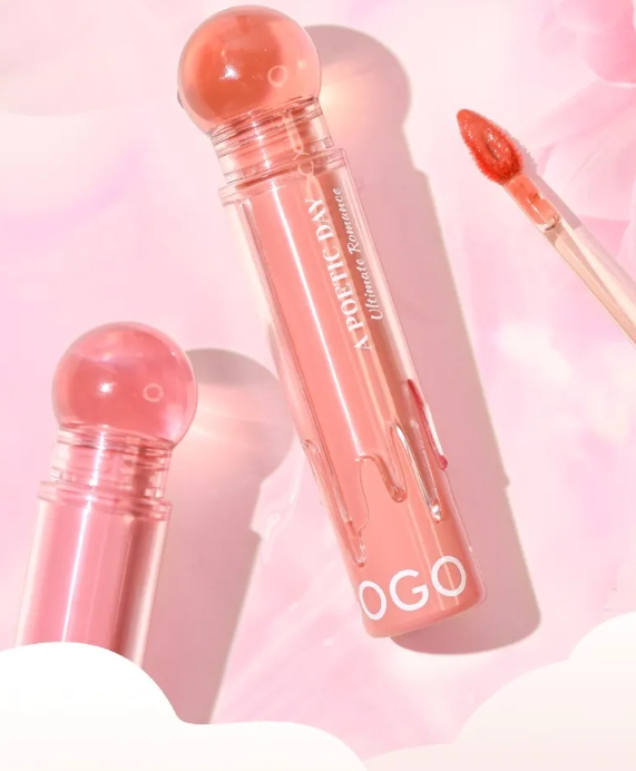GOGO TALES, Pink Ball Lip Glaze
