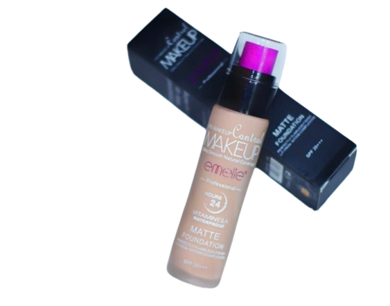 كريم أساس سائل Emelle Control Makeup 001