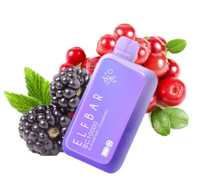 Elf Bar Blackberry Cranberry  -  10,000 Puffs - Disposable Vape