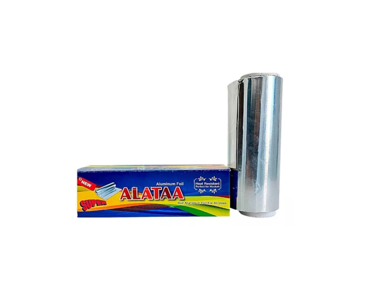 ALATTA  Foil Roll - Un-Perforated Tin -15cm - 30 Micron 