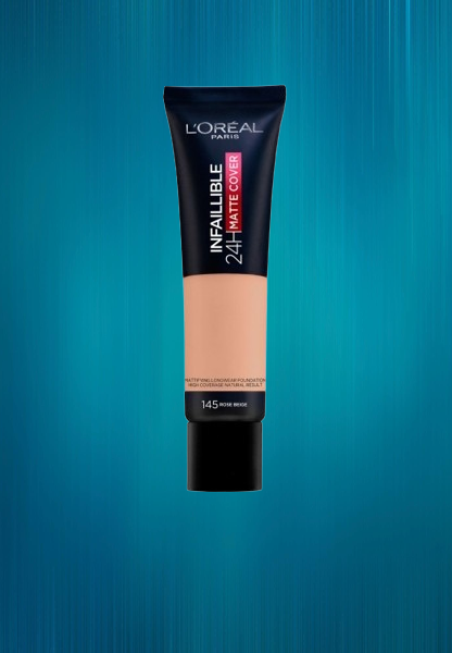 كريم أساس L'oreal paris Infallible Beige Rose 145