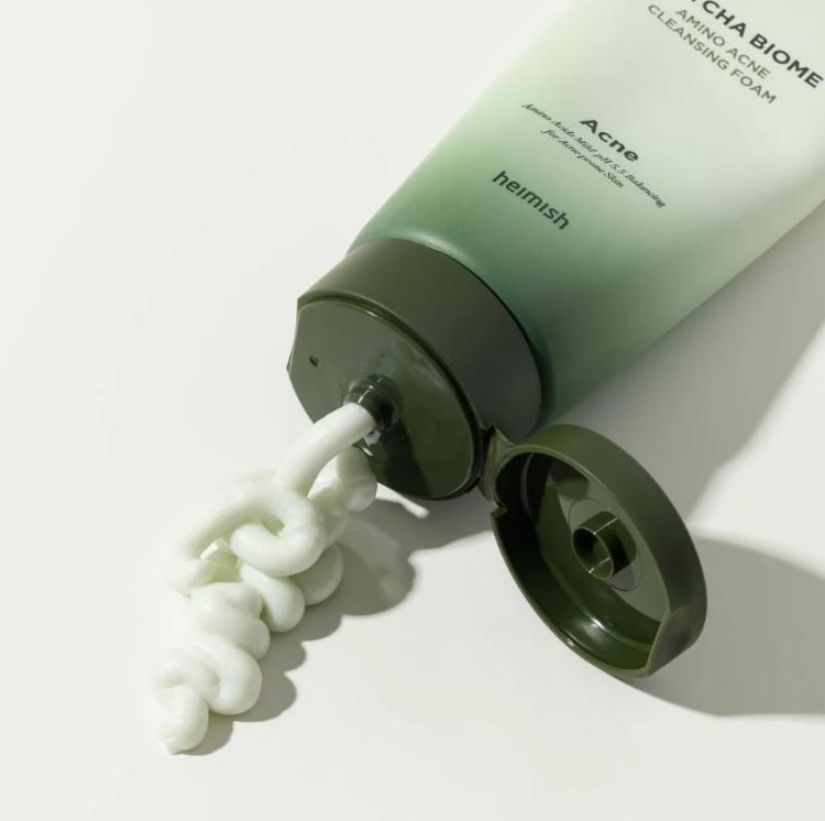 Heimish, Matcha Biome Amino Acne Cleansing Foam