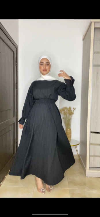 طقم " هبه " ٣ قطع باللون الاسود 