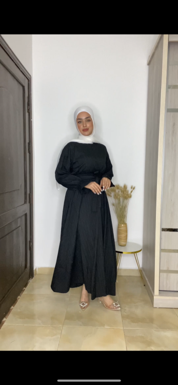 طقم " هبه " ٣ قطع باللون الاسود 