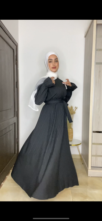 طقم " هبه " ٣ قطع باللون الاسود 