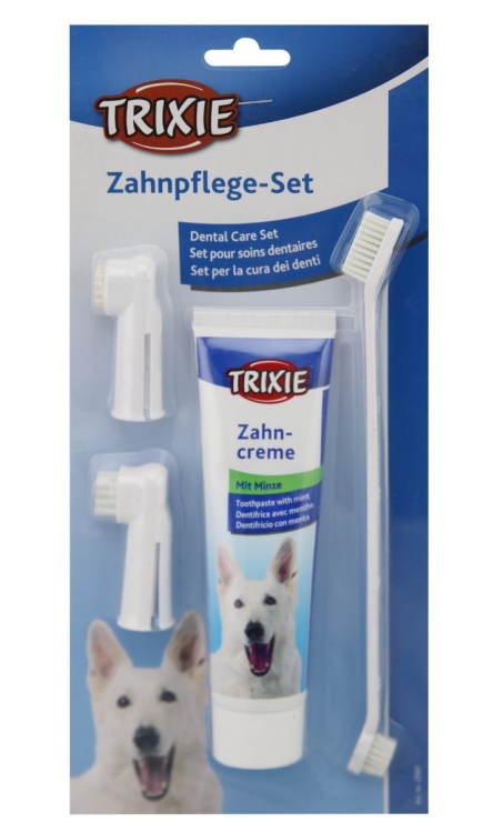 Toothpaste and brushes Trixie 4 pcs.