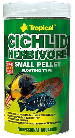 CICHLID HERBIVORE SMALL PELLET 