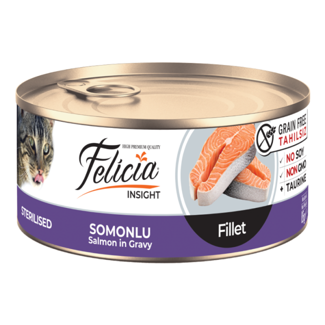 Felicia Sterilised Fillet Salmon