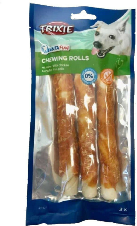 Trixie Denta Fun Chicken Chewing Roll