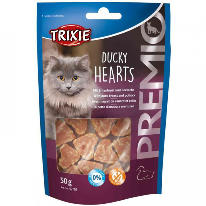 Trixie PREMIO Ducky Hearts, 50 g