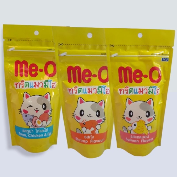 Me-o Cat snack 50 Gr (salmon, tuna, shrimp)