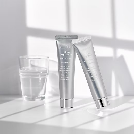 S.NATURE Aqua Squalane Moisturizing Cream كريم مرطب كوري الاشهر 