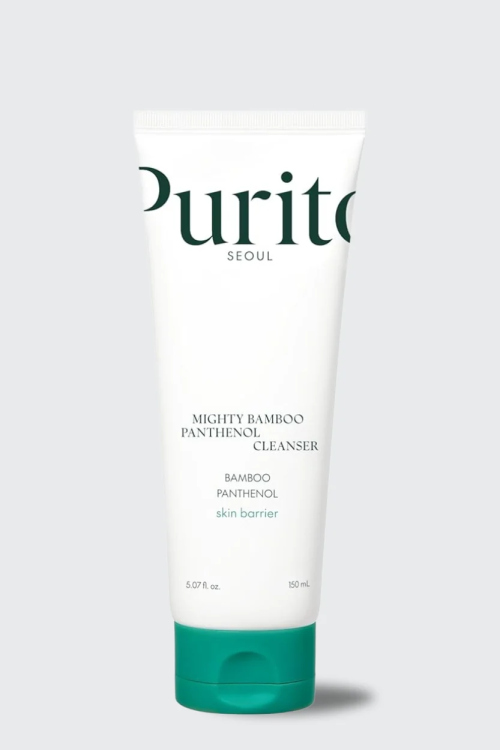 Purito SEOUL  Mighty Bamboo Panthenol Cleanser غسول للبشرة بخلاصة الخيزران 
