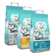 sanicat clumping litter (random scent)