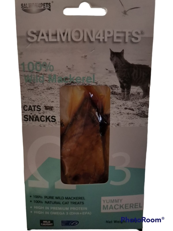 SALMON4PETS 100% wild mackerel