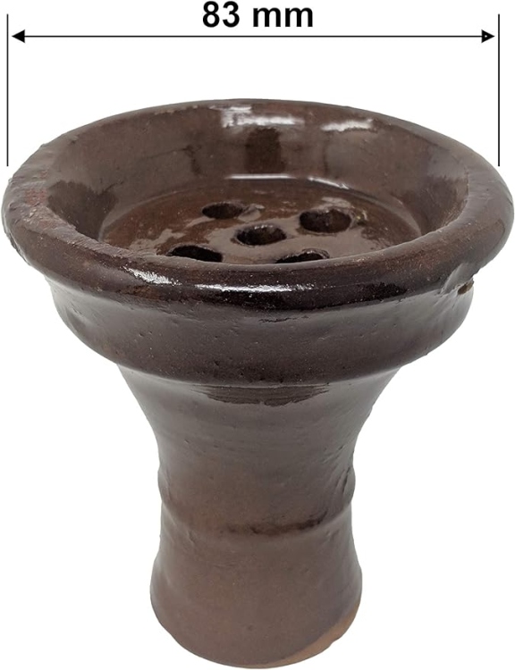Hookah Ceramic Bowl - Egyptian - 2 Sizes 