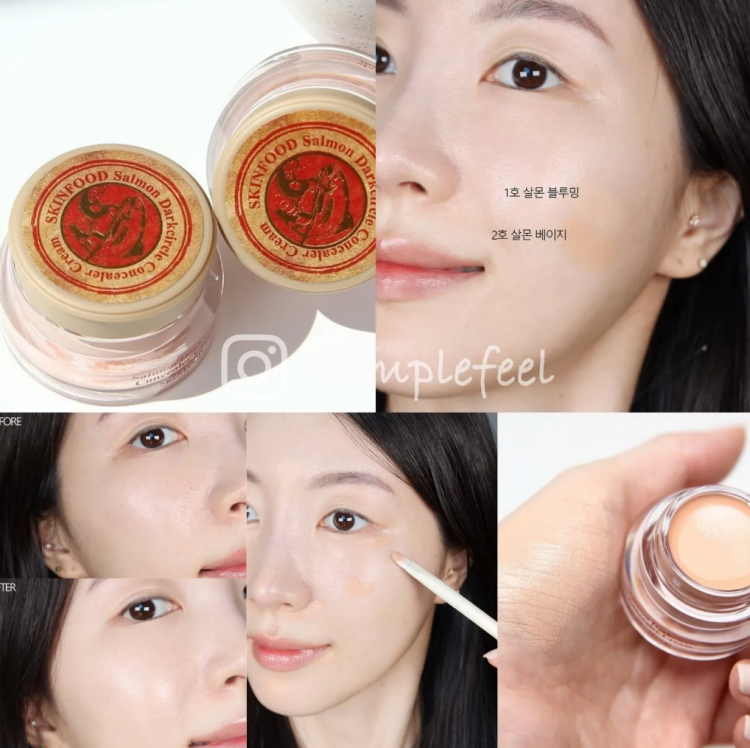 SKINFOOD, Salmon Darkcircle Concealer Cream - 01 Blooming