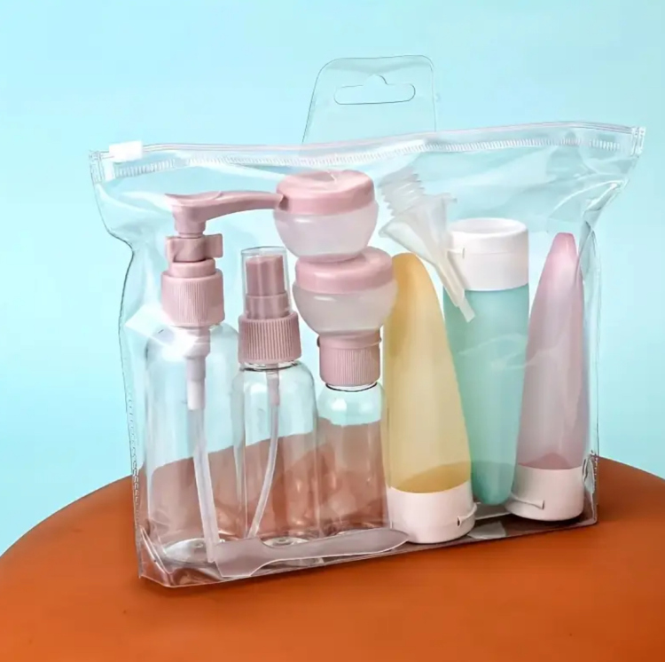 11pcs Travel Bottle Set for Toiletries, Empty Refillable Containers for Travel
