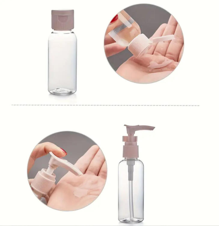11pcs Travel Bottle Set for Toiletries, Empty Refillable Containers for Travel