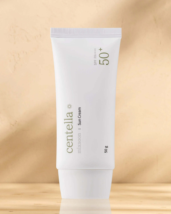 MIXSOON Centella Sun Cream SPF50+ PA++++ واقي شمس كوري ميكسون 