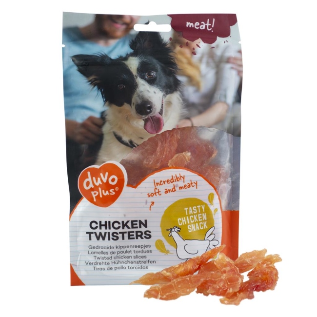 CHICKEN TWISTERS 80gr - ± 12st