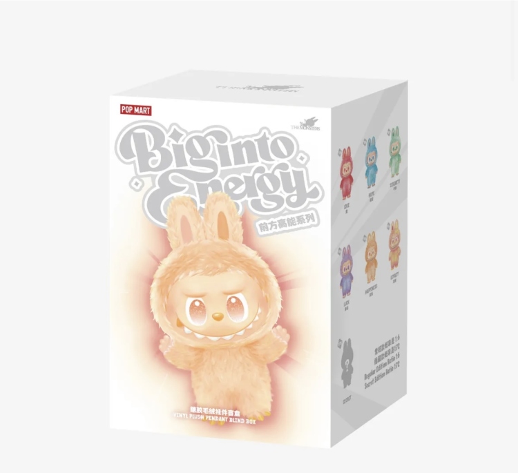 THE MONSTERS Big into Energy Series-Vinyl Plush Pendant Blind Box