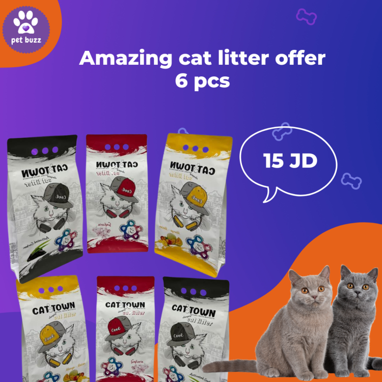 amazing cat litter 30 letter only 15jd