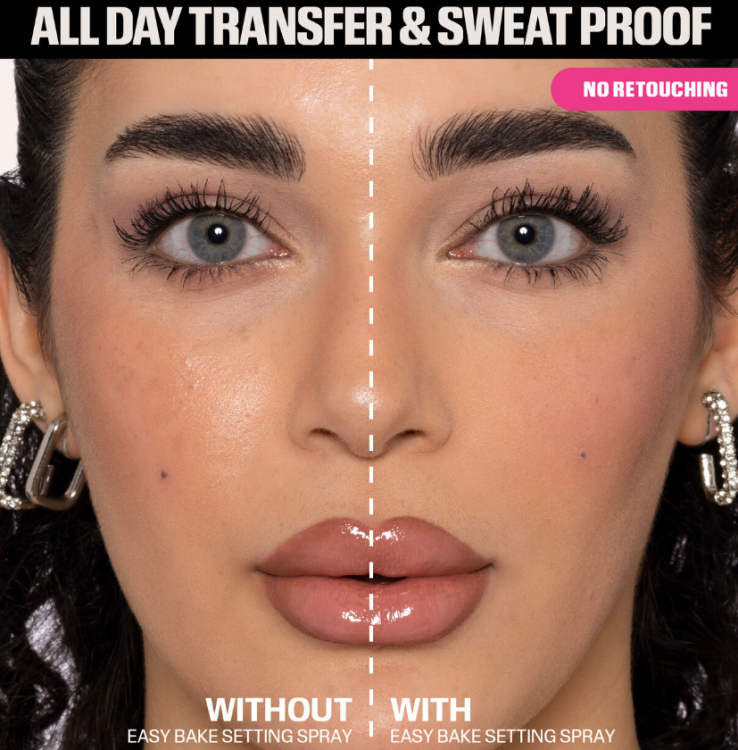 Huda Beauty, Easy Bake Setting Spray with 16-Hour Wear